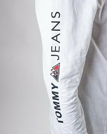 Tommy Jeans - flag tee חולצת שרוול ארוך טומי גינס